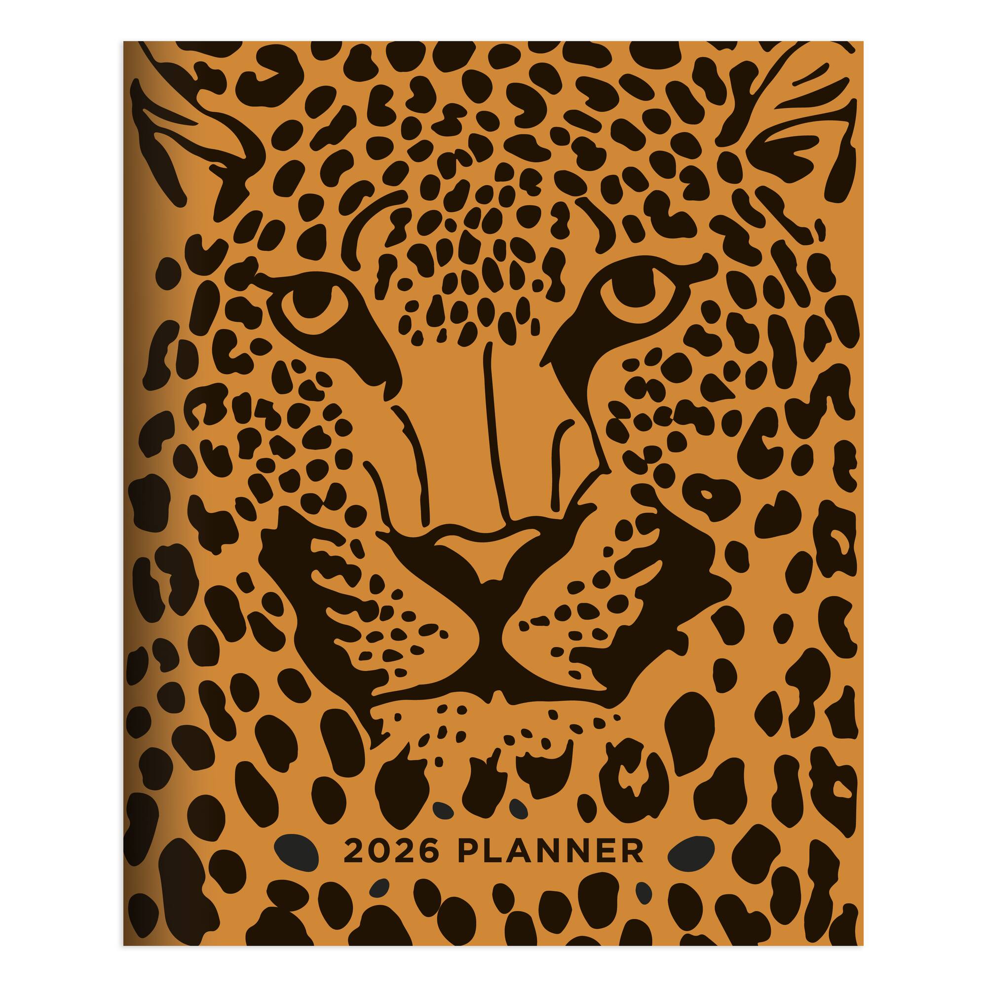 2026 Exotic Cat Large Monthly Planner